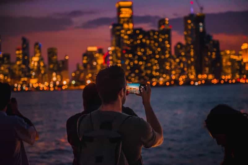 Billet Croisière nocturne sur la rivière et le lac à Chicago