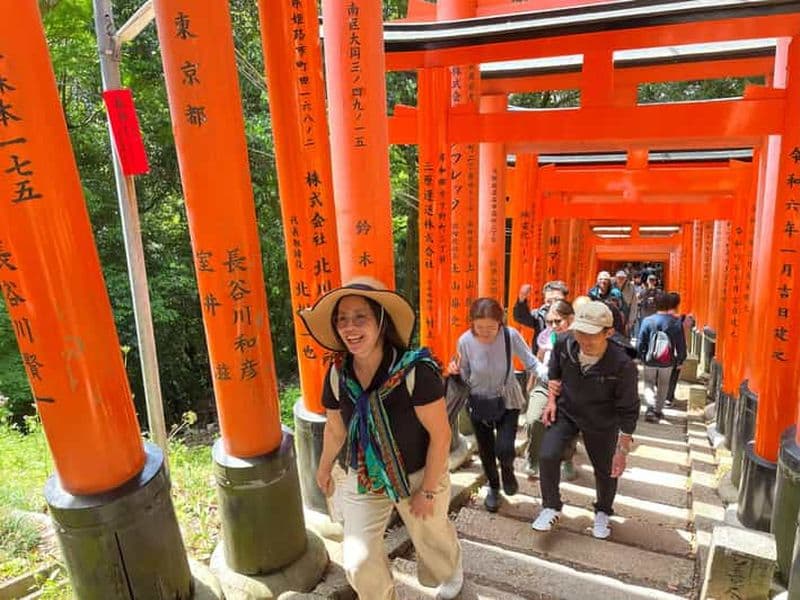Billet Visite guidée à pied de Kyoto : Jardin zen secret et Fushimi Inari