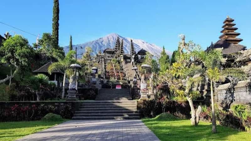 Billet Bali : Temple de Besakih, cascade de Tukad Cepung, Penglipuran