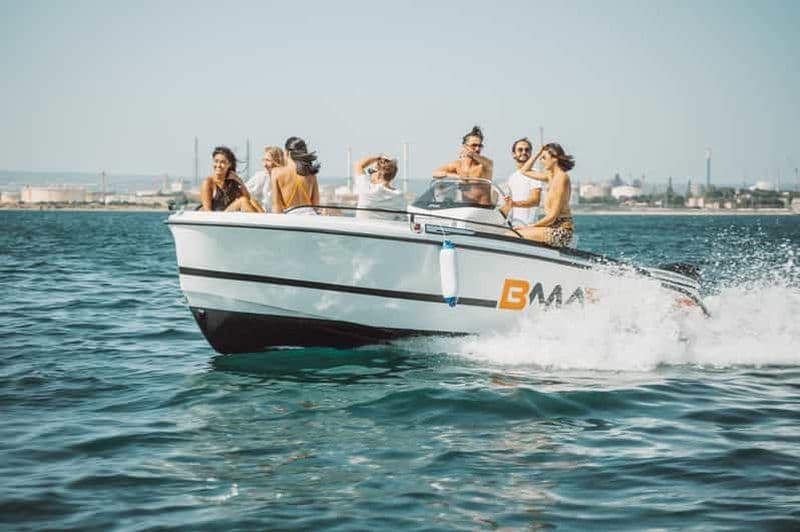 Billet Tarente : visite d'une jounée en bateau privé avec apéritif