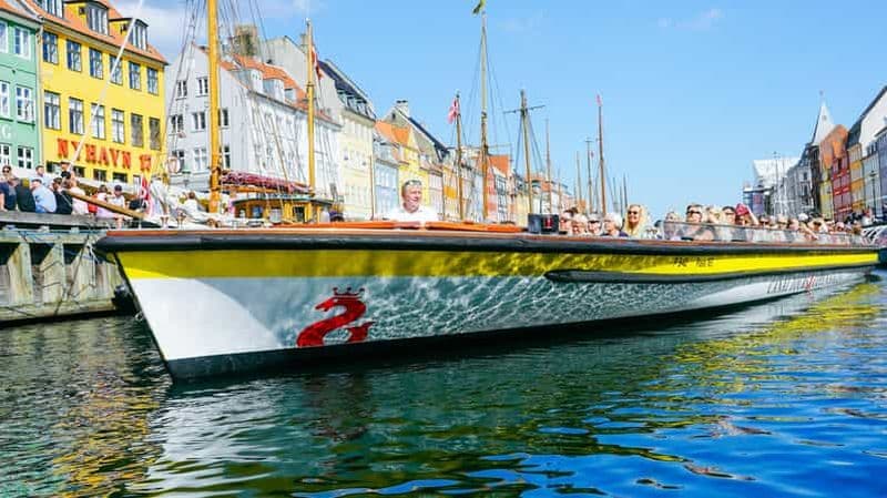 Billet Copenhague : 48 heures de billet de visite touristique en bus, 1 heure de tour en bateau