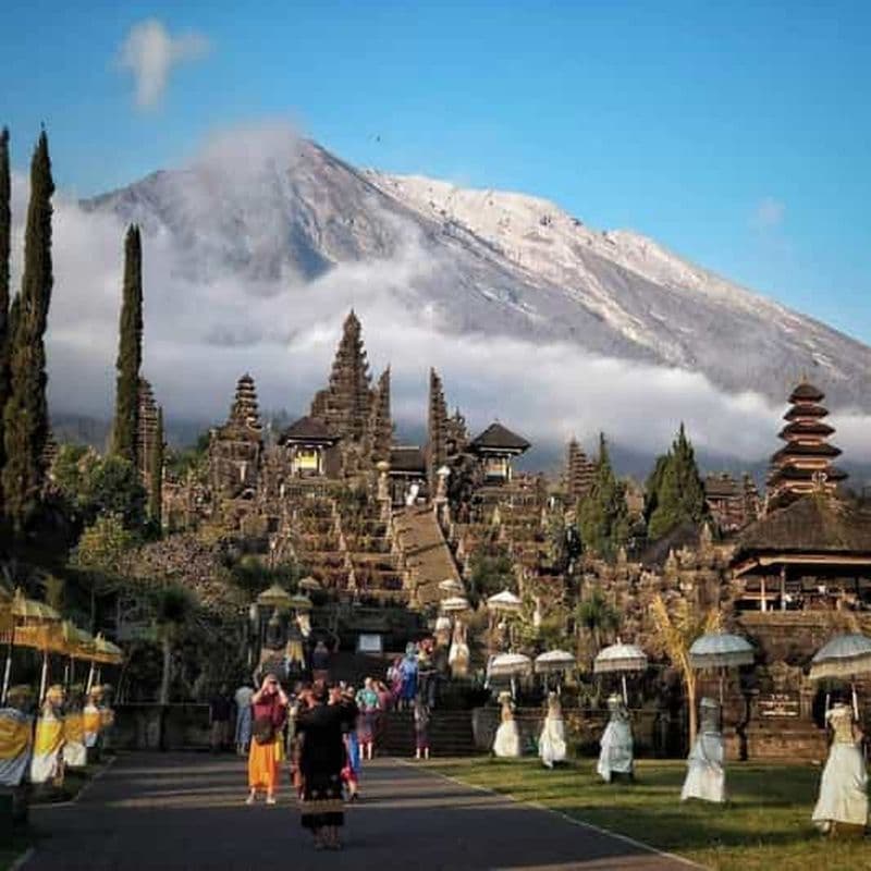 Billet Bali : Points forts : le temple de Besakih, les chutes d'eau et les rizières en terrasse