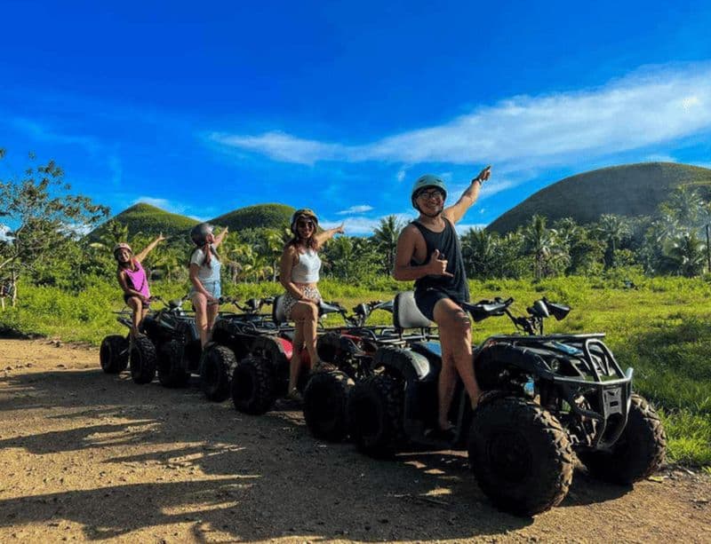 Billet Bohol : Aventure en quad aux Chocolate Hills
