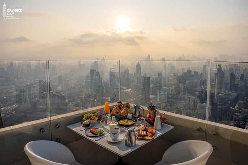 Billet Bangkok : buffet du petit-déjeuner au Baiyoke Sky