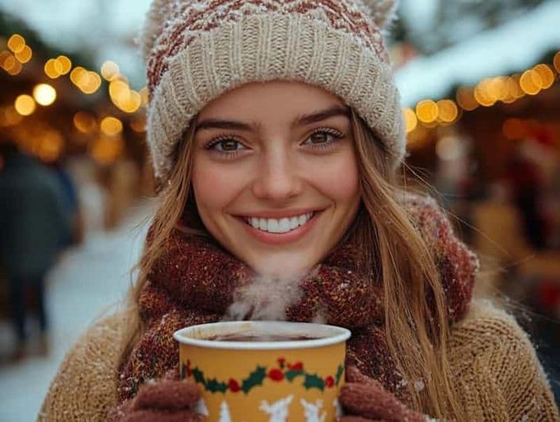 Billet Visite magique du marché de Noël de Vienne avec vin chaud gratuit