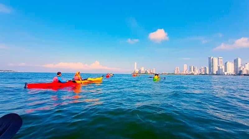 Billet Carthagène : excursion en kayak sur l'île de Tierra Bomba avec collation