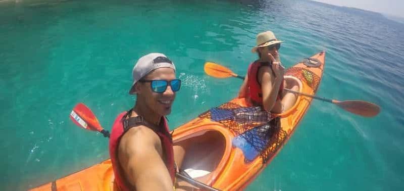 Billet Lefkada : expérience en kayak de mer dans la grotte bleue cachée
