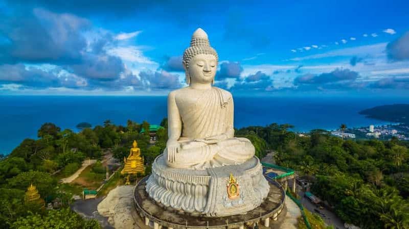 Billet Phuket : Big Buddha, vieille ville, temple de Chalong et point de vue