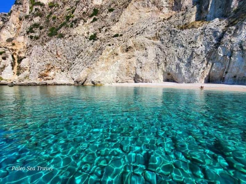 Billet Paleokastritsa : Kasteli, grottes bleues et plage de Limni, excursion en bateau