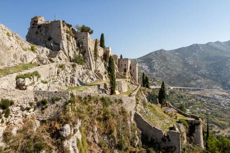 Billet Au départ de Split : forteresse de Klis - visite privée Game of Thrones