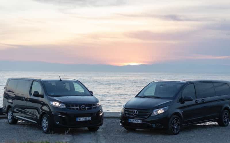 Billet Santorin : Service privé de transfert aéroport et port