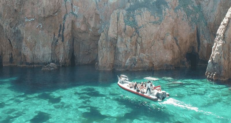 Billet Au départ de Sagone : Croisière d'une journée en Corse et village de Girolata