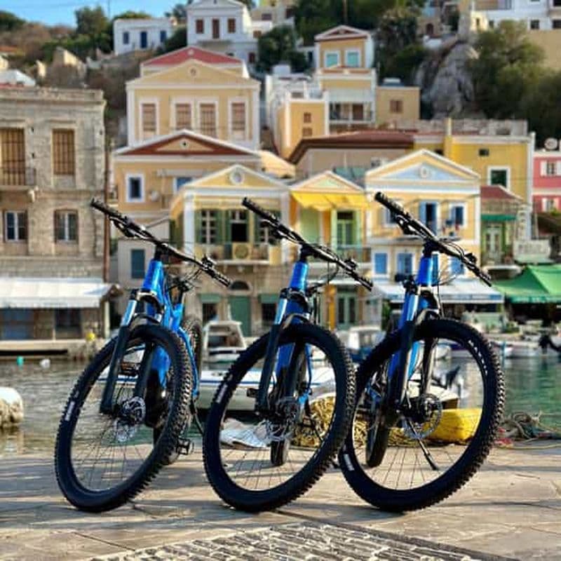 Billet Symi:Excursion en E-Bike à Panormitis-Marathouda