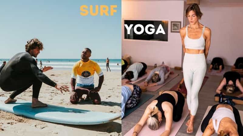 Billet Retraite de surf et de yoga à Lisbonne et Cascais