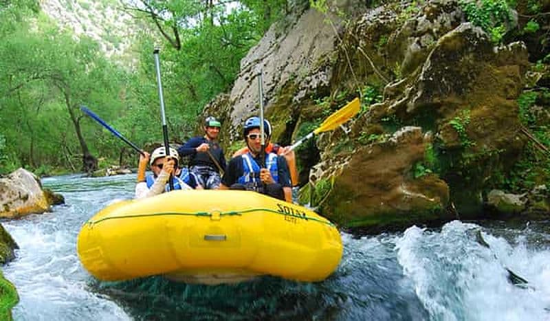 Billet Depuis Omiš : demi-journée de rafting sur la rivière Cetina