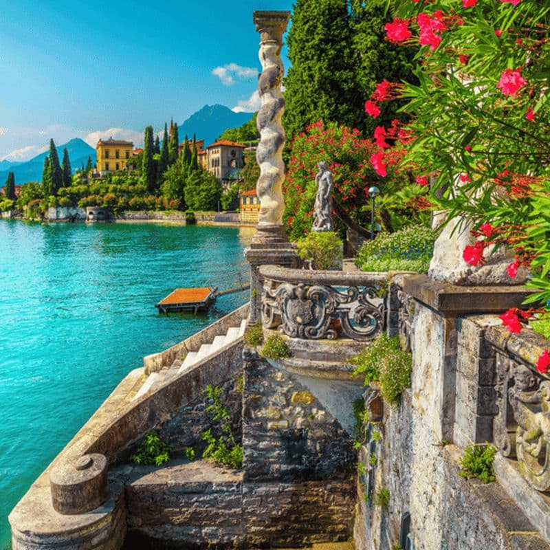 Billet Depuis Milan : Villa del Balbianello et Varenna en train