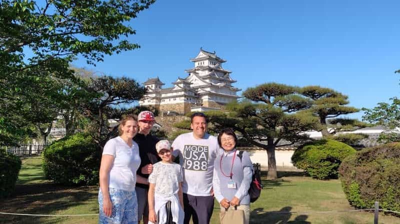 Billet Himeji : visite guidée du château de Himeji et du temple Engyoji