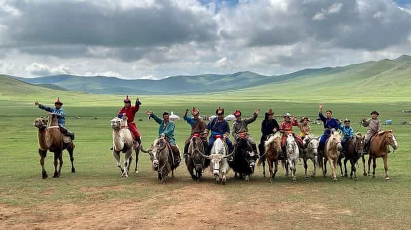 Billet Au départ d'Oulan-Bator : circuit du festival mongol Naadam