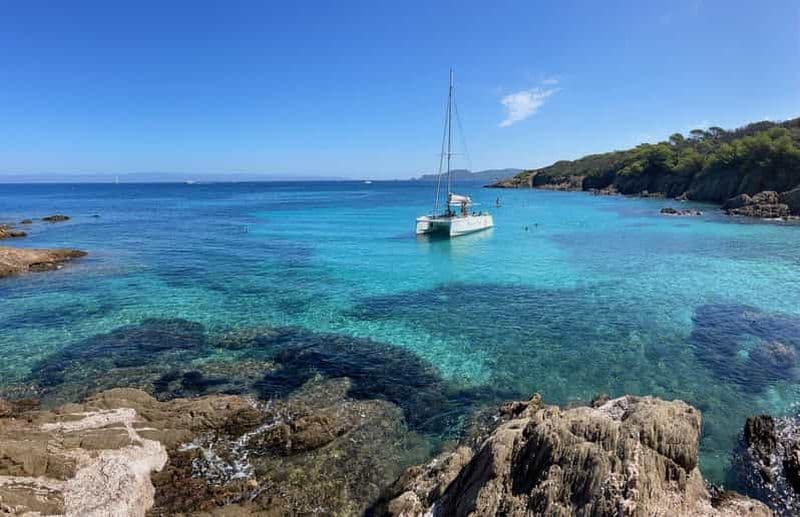 Billet Journée en catamaran Presqu'île de Giens - île de Porquerolles