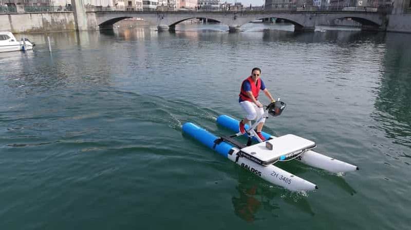 Billet Waterbike sur le lac de Zurich
