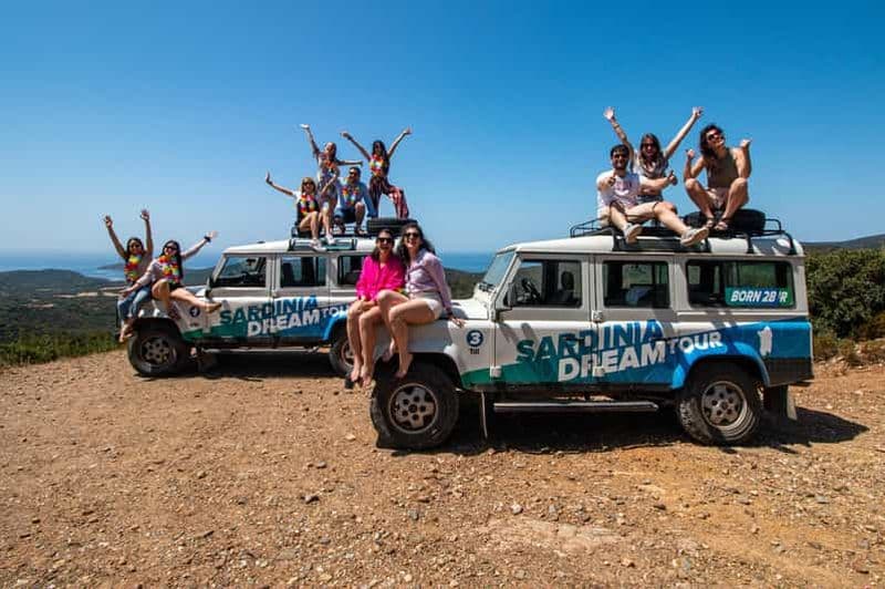 Billet Au départ de Cagliari : 4x4 Montagnes & Plages Chia ou Villasimius