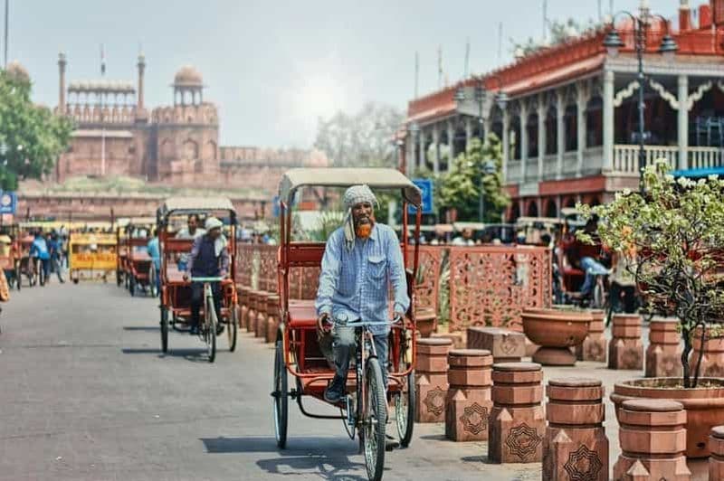 Billet Old Delhi : visite privée en tuk-tuk et dégustation de produits alimentaires