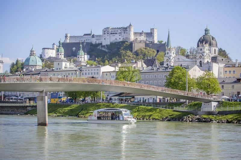Billet Salzbourg : Tour en bateau sur la rivière Salzach