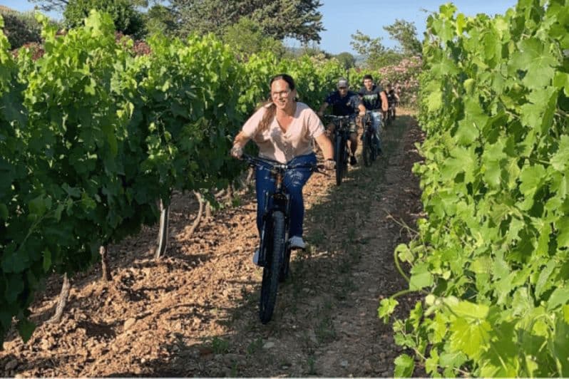 Billet Puget-Ville : Visite à vélo électrique et dégustation de vins