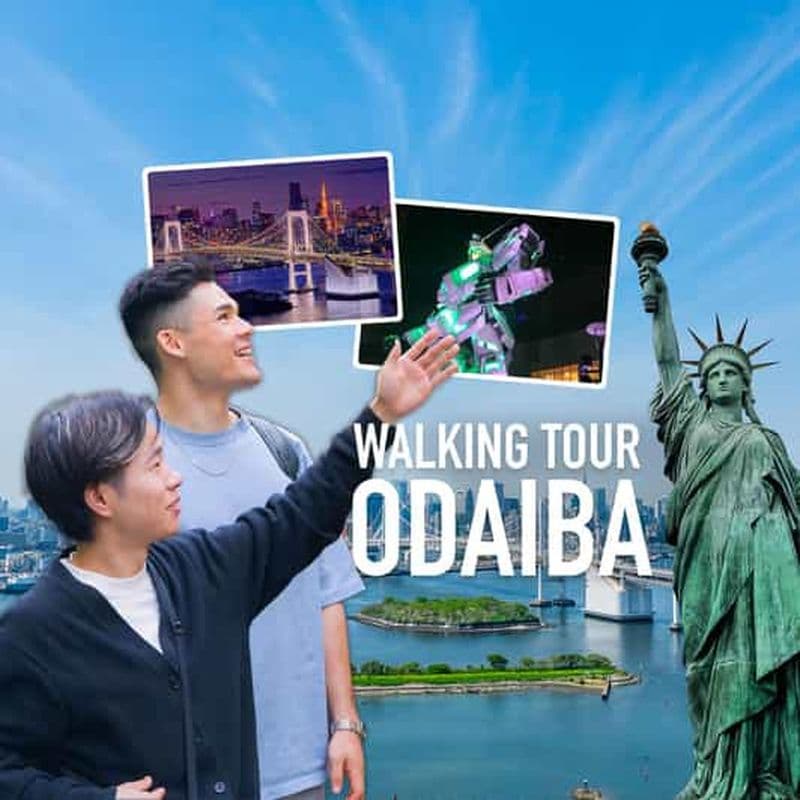 Billet Tokyo : visite à pied d'Odaiba avec un accompagnateur local