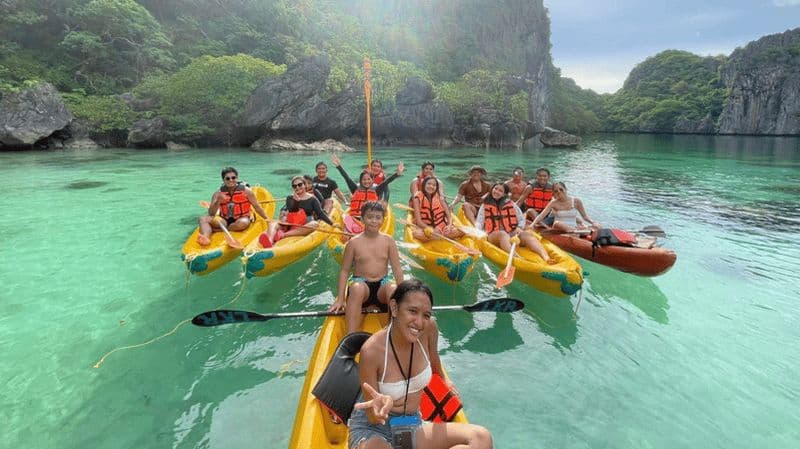 Billet El Nido : Circuit dans les îles du Secret Lagoon avec déjeuner