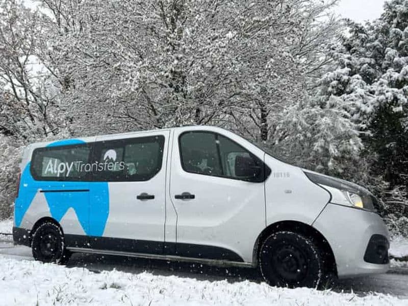 Billet Genève : Transfert en bus de l'aéroport de Genève de/à Chamonix