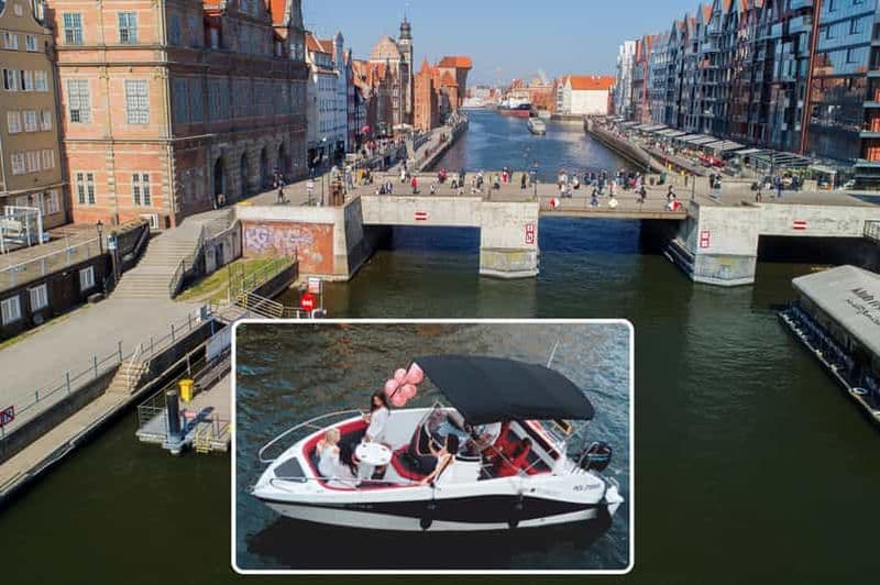 Billet Gdańsk : Croisière en yacht sur la rivière Motlawa