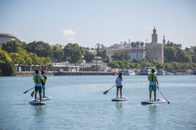 Billet Séville : Excursion sur le fleuve Guadalquivir en paddle board