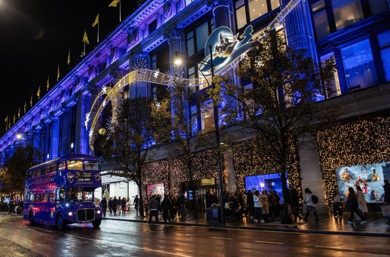Billet Londres : visite en bus des illuminations de Noël sur le thème d'Harry Potter
