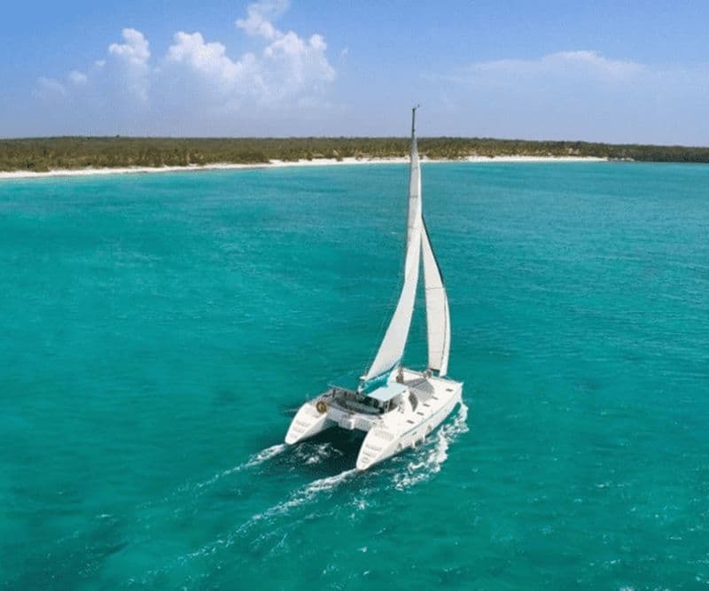 Billet Excursion d'une journée en catamaran sur l'île de Saona avec billets et déjeuner