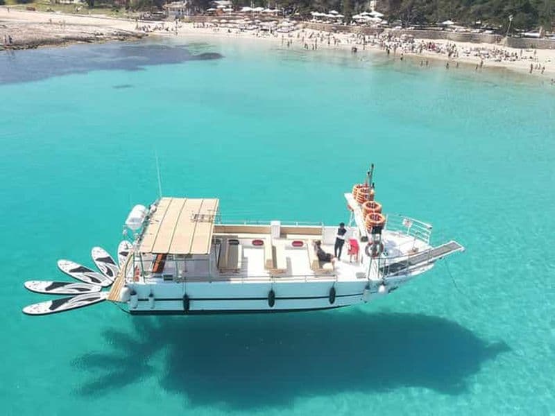 Billet Tout IBIZA en un jour (bateau, promenade, nourriture, fête)
