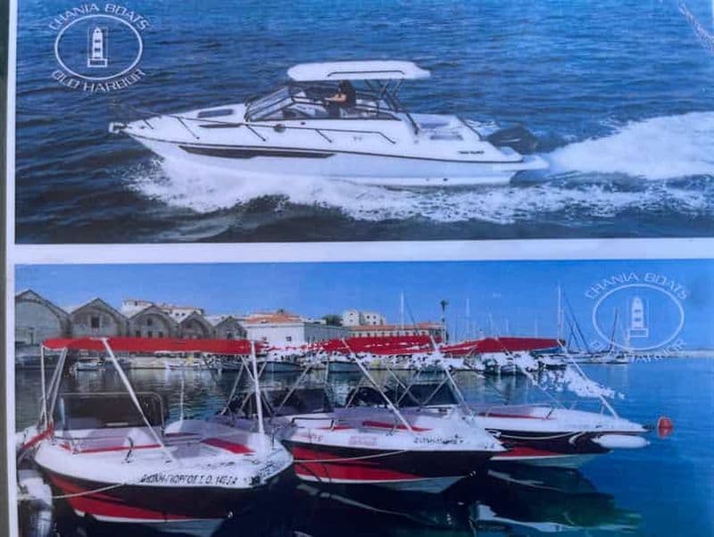 Billet Vieux port de La Canée : location de bateau, à conduire soi-même