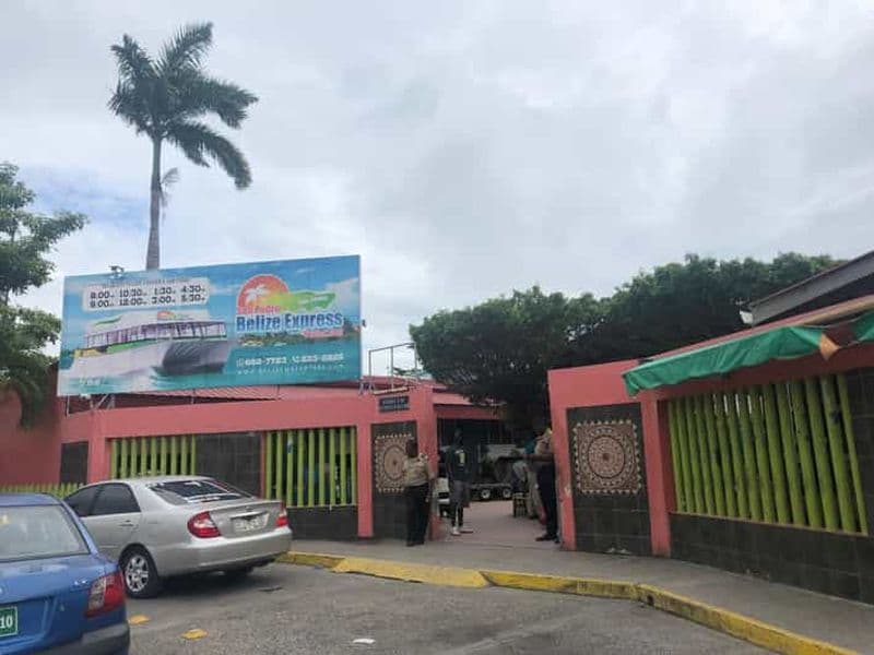 Billet Transfert du bateau-taxi de la ville de Belize à l'aéroport