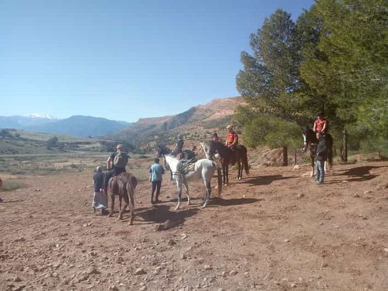 Billet Marrakech : Journée d'équitation dans les montagnes de l'Atlas