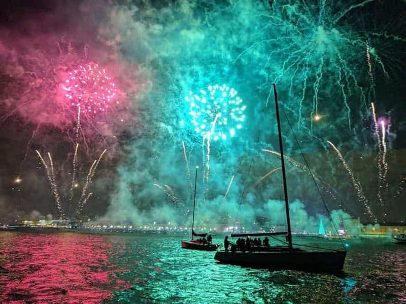 Billet Voile du Nouvel An à Lisbonne avec feux d'artifice