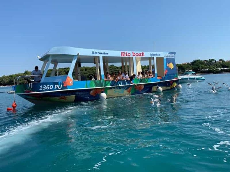 Billet Pula: excursion en bateau sur l'île de Ceja, Rt Kamenjak et le phare