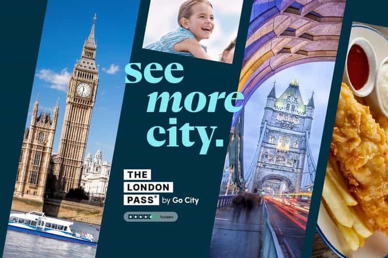Billet Le London Pass® : plus de 95 attractions, dont le Tower Bridge