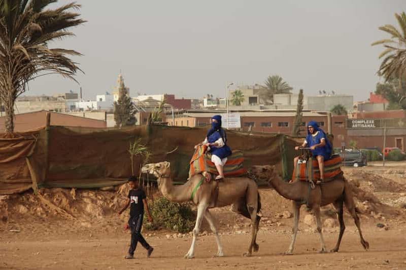 Billet Agadir : balade à dos de chameau ou à cheval au coucher du soleil avec thé à la menthe