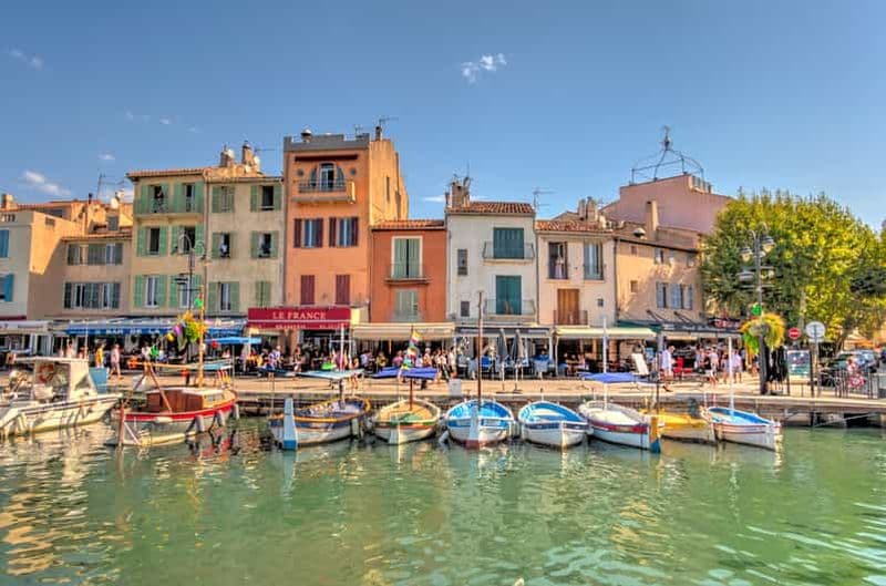 Billet Au départ d'Aix : Tour en bateau de Cassis et dégustation de vins de Provence