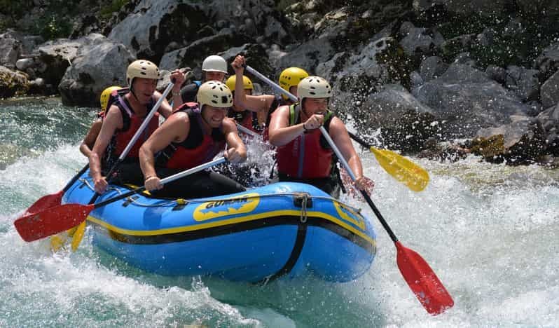 Billet Rafting en eaux vives sur la rivière Soca