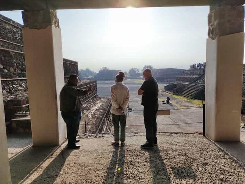Billet Depuis Mexico : visite privée des pyramides de Teotihuacan