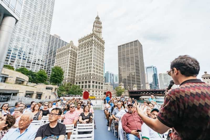 Billet Chicago : Croisière d'une heure et demie sur le lac et la rivière pour découvrir l'architecture de la ville