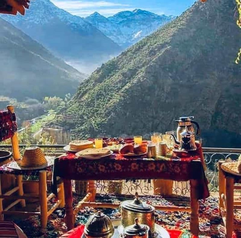 Billet Au départ de Marrakech : Excursion au village d'Imlil et au plateau du Kik