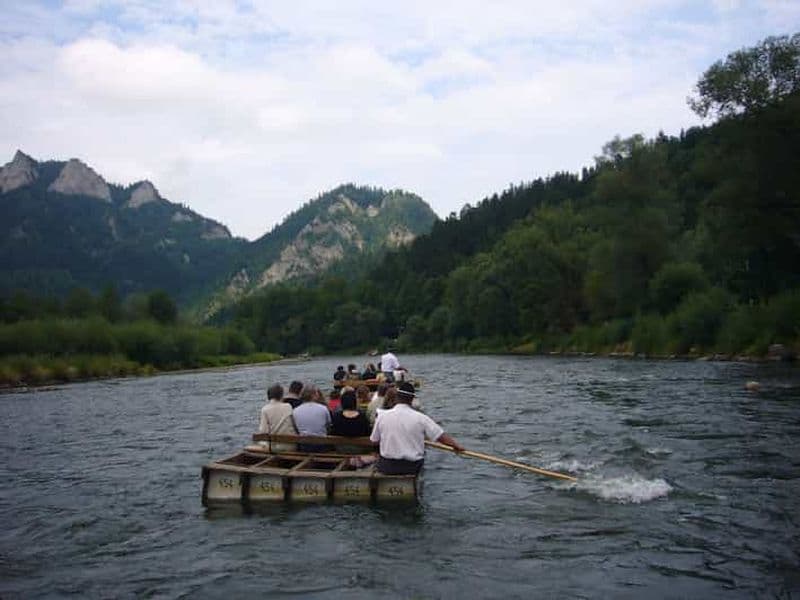 Billet Au départ de Cracovie : Excursion en rafting dans les gorges de la rivière Dunajec