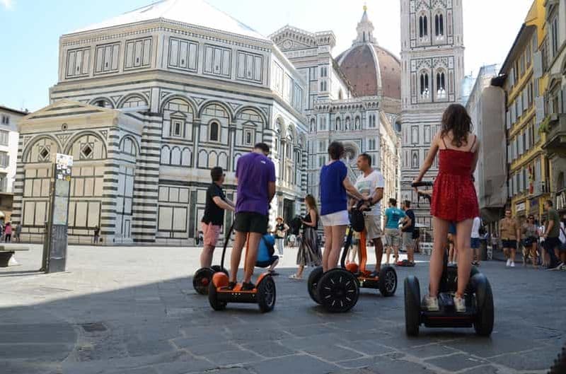 Billet Florence : visite en petit groupe Segway